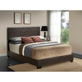 Struttura Letto Matrimoniale Queen Size con Testiera Imbottita