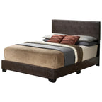 Struttura Letto Matrimoniale Queen Size con Testiera Imbottita