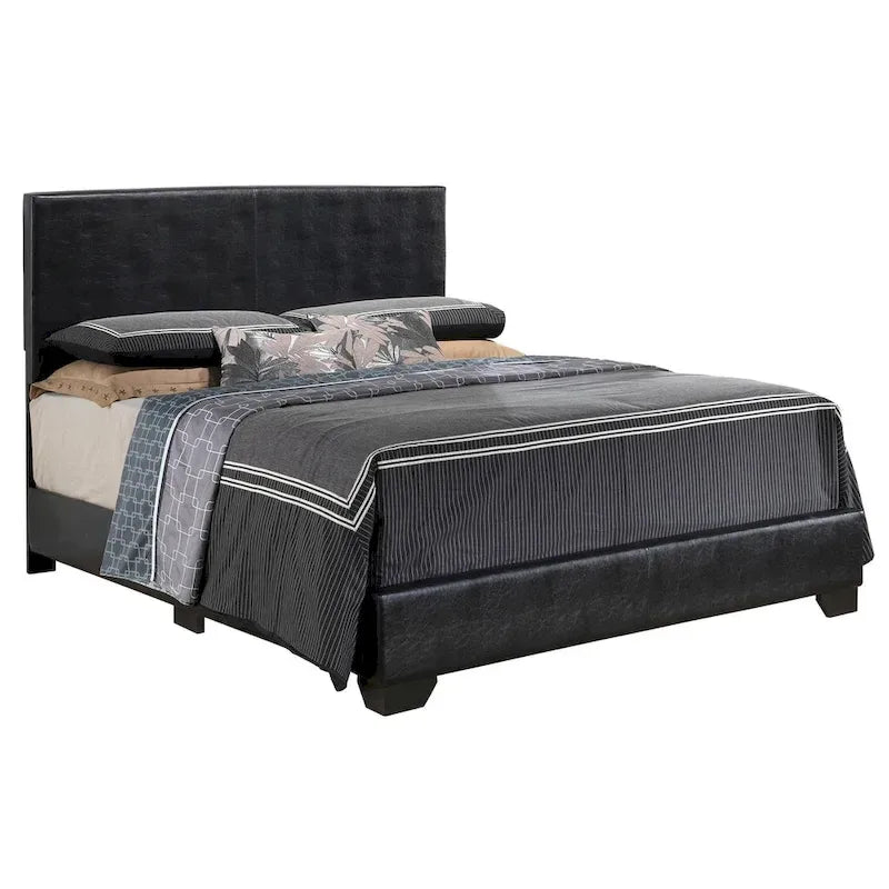 Struttura Letto Matrimoniale Queen Size con Testiera Imbottita