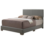 Struttura Letto Matrimoniale Queen Size con Testiera Imbottita