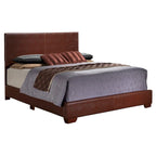 Struttura Letto Matrimoniale Queen Size con Testiera Imbottita