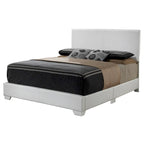 Struttura Letto Matrimoniale Queen Size con Testiera Imbottita