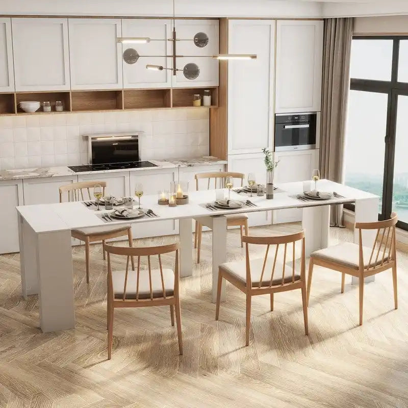 Tavolo da pranzo allungabile in legno