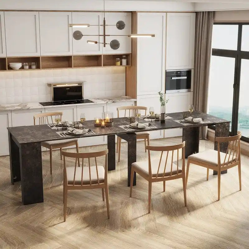 Tavolo da pranzo allungabile in legno