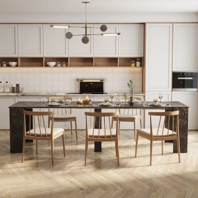 Tavolo da pranzo allungabile in legno