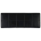Panca contenitore con rivestimento in pelle bicast - 119 cm L x 46 cm P x 43 cm H