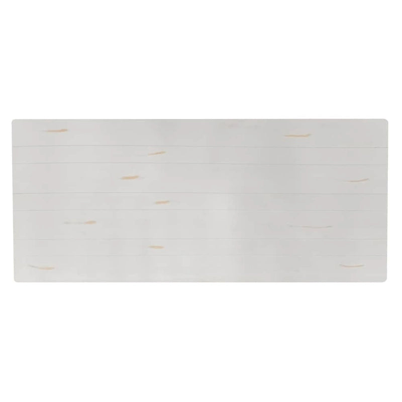 Tavolo da pranzo pieghevole rettangolare in pino massello 213 cm x 102 cm