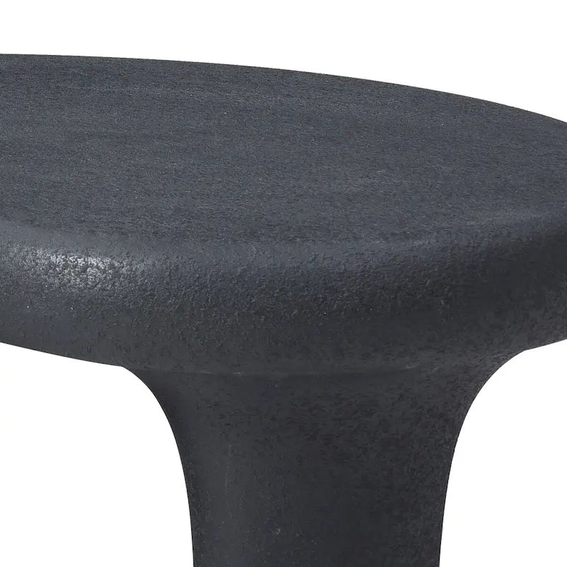 Tavolino da caffè a forma di nuvola in fibra di vetro con 3 gambe, 119 cm